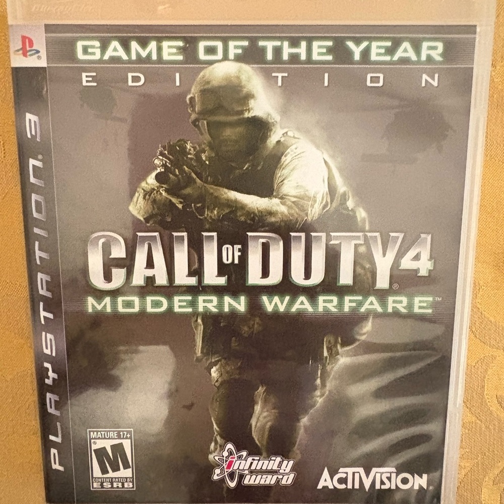 Call of Duty Video Game for PlayStation 3